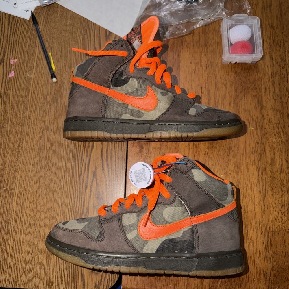 Nike Dunk High Pro SB Brian Anderson Camo Size 6 305050-281